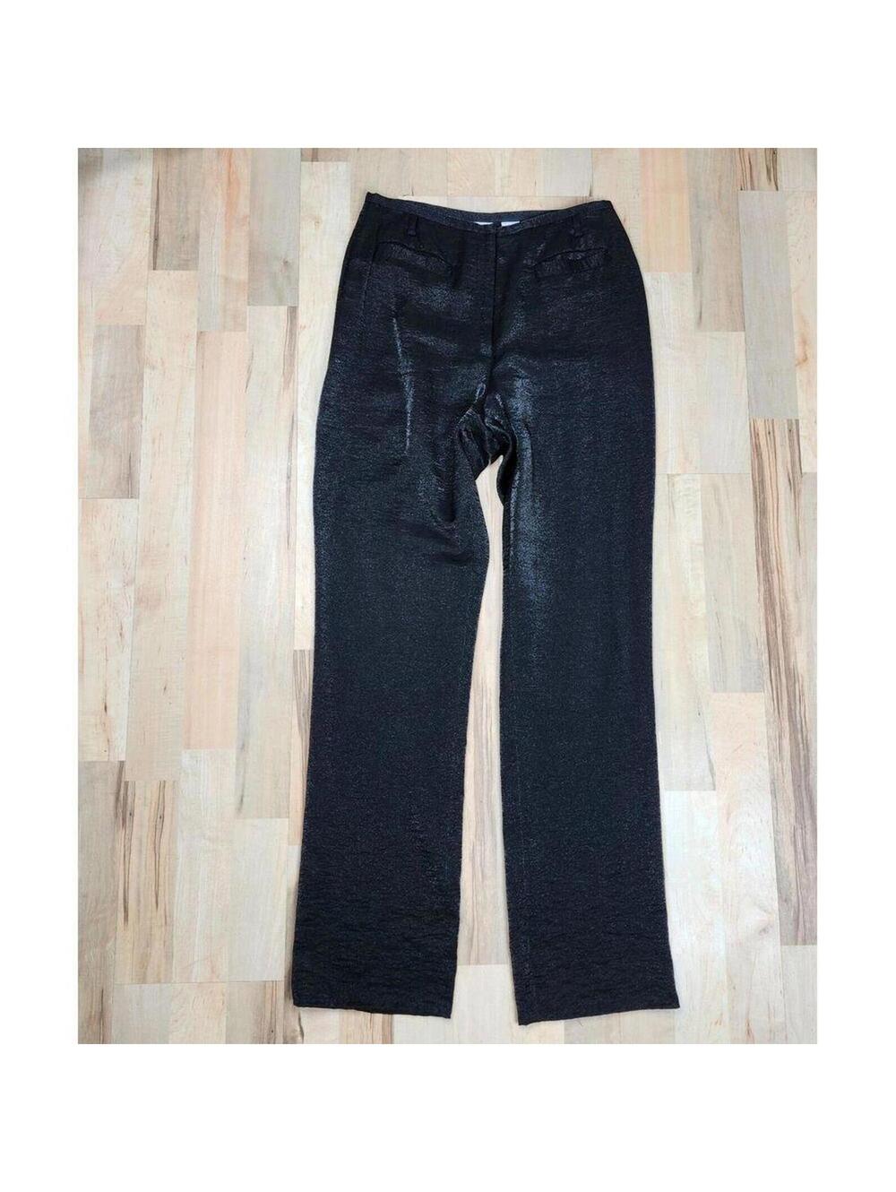 A|X Armani Exchange Metallic Shimmer Dress Pants Size 6 Made Italy